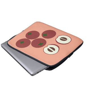 Velvet-Apple-Laptop-Hülle Laptopschutzhülle