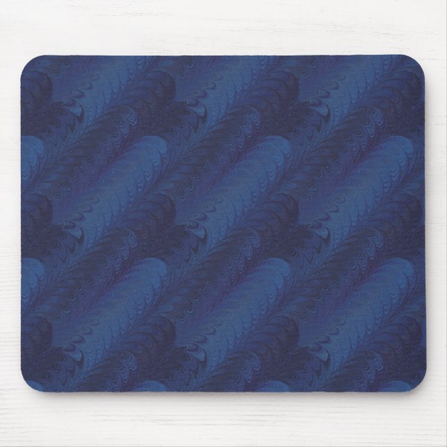 VELVET BLAUE TEXTUR MOUSEPAD (Vorne)