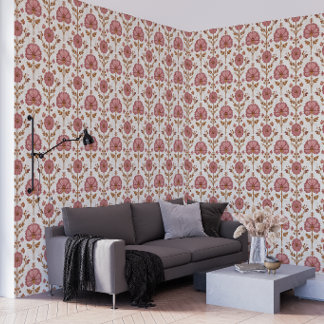 Velvet Blossom Retreat | Romantisches florales Air Tapete