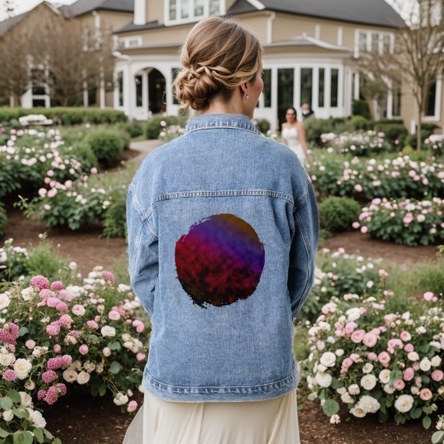 Velvet Eclipse Jeansjacke (Hochzeit Rückseite)