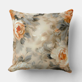 Velvet Fall Whispers Botanisch Kissen