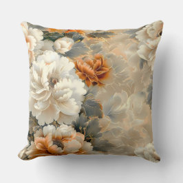 Velvet Fall Whispers Botanisch Kissen