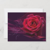 Velvet Rose Postkarte