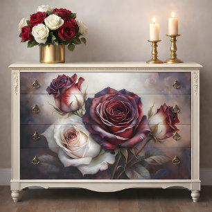 Velvet Rose Träume Découpage Seidenpapier