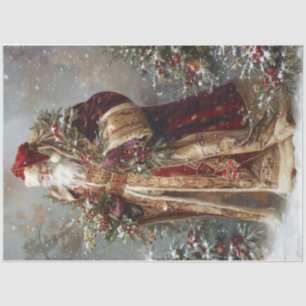 Velvet Santa Seidenpapier