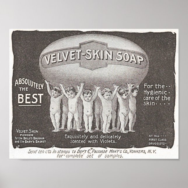 Velvet Skin Soap Poster (Vorne)
