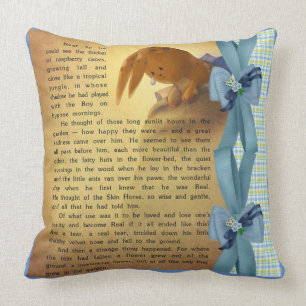 Velveteen Rabbit Story THROW PILLOW 2OX20 Kissen