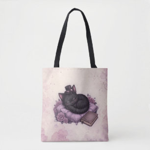 Velvets Dark Magic Gemütliche Schwarze Katzen-Tasc