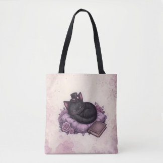Velvets Dark Magic Gemütliche Schwarze Katzen-Tasc