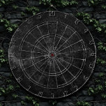 Velvety Onyx Damask | Black Vampy Grunge Floral Dartscheibe<br><div class="desc">90er Grunge, ganz erwachsen! Reich und raffiniert samtig barocke in einem tiefen, modisch-duskyfarbenen Schmuckton für eine luxuriöse, dramatische oder edgy Palette. Diese 90er Jahre inspirierte Vintage Grunge Textur weist einen prächtigen, unisex (und dennoch weiblich) abstrakten Farbverlauf auf, der einen perfekten Pop der Farbe verleiht. Für Anpassungen oder andere Farben besuchen...</div>