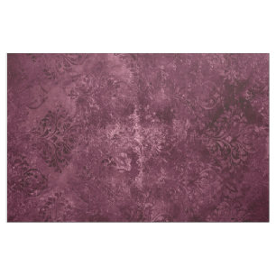 Velvety Wine Damask Bordeaux Sangria Glam Stoff