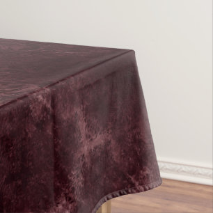 Velvety Wine Damask Bordeaux Sangria Glam Tischdecke