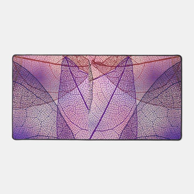 Vena flüstert ätherische Leaf-Muster Schreibtischunterlage (Vorderseite)