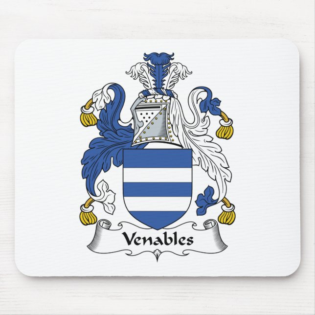 Venables Familienwappen Mousepad (Vorne)