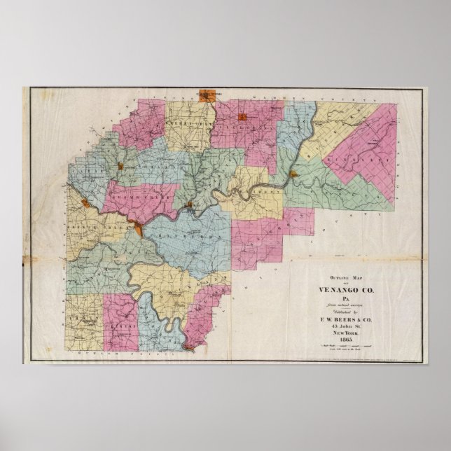 Venango Co., Pa Poster (Vorne)