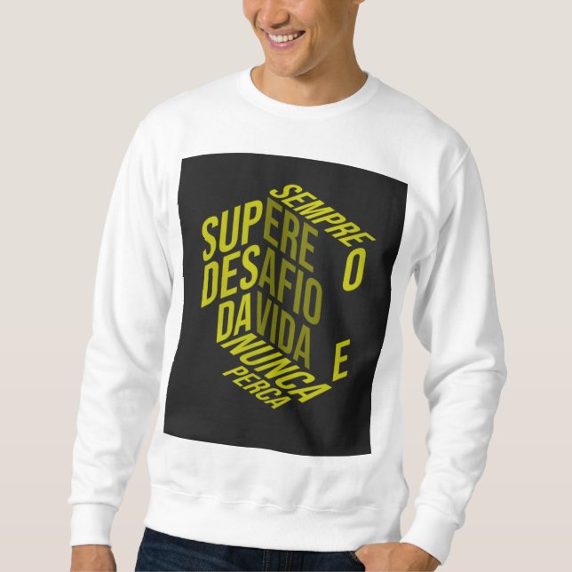 Vencer é a única opção sweatshirt (Vorderseite)