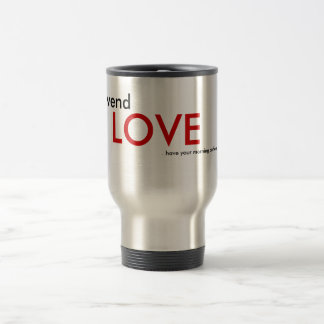 . vend LIEBE. Kaffee-Tasse Reisebecher