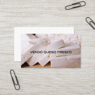 Vendo queso fresco visitenkarte