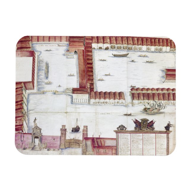 VENEDIG: ARSENALE MAGNET (Horizontal)