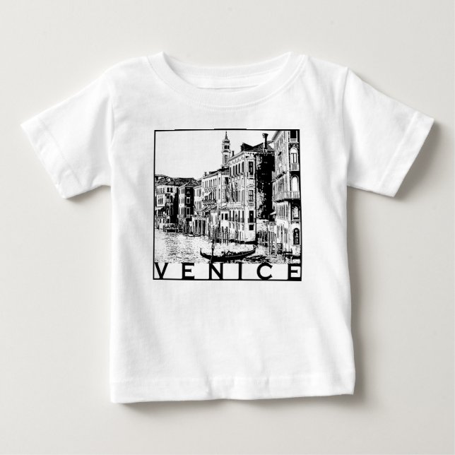 Venedig Baby T-shirt (Vorderseite)