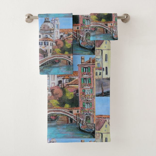 Venedig, Badhandtuch Set (Insitu)