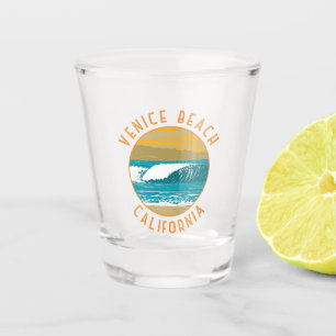 Venedig Beach California Vintage Schnapsglas