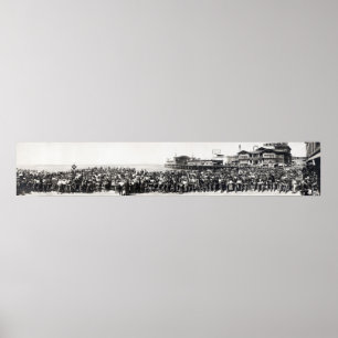 VENEDIG BEACH MOTORRAD KUNDGEBUNG 1911 POSTER