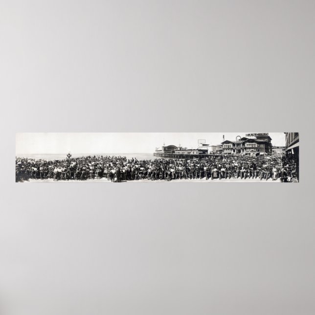 VENEDIG BEACH MOTORRAD KUNDGEBUNG 1911 POSTER (Vorne)