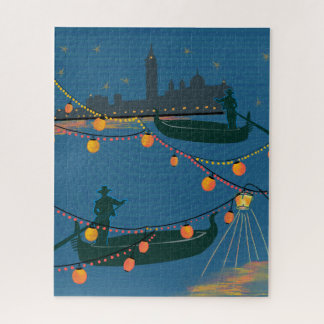 Venedig bei Nacht Puzzle