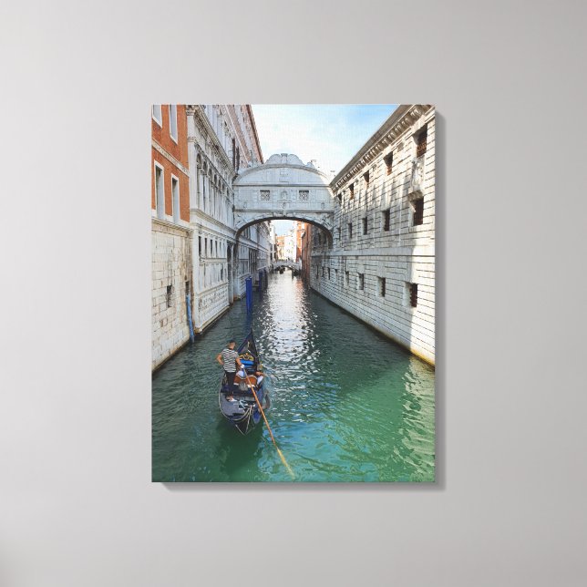 Venedig Bridge of Sights View Leinwand (Vorderseite)