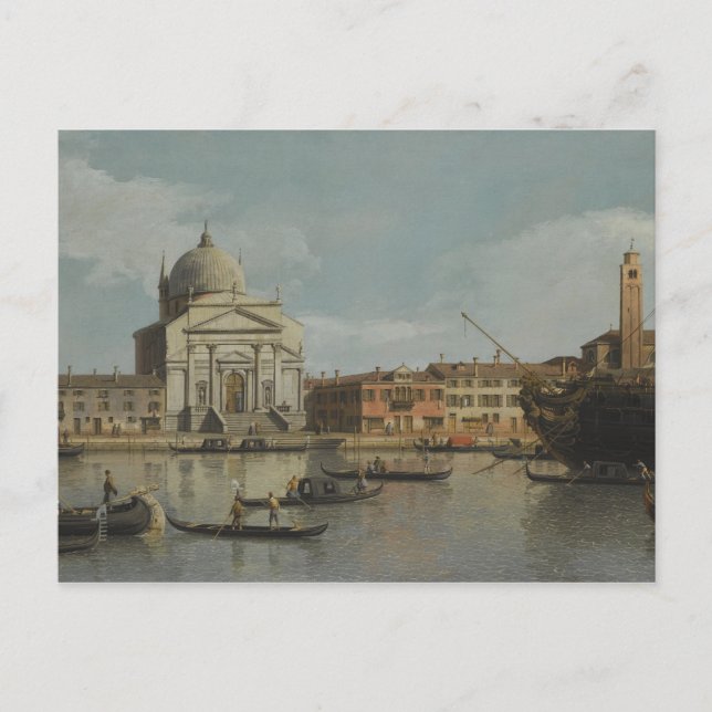 Venedig - Canaletto Postkarte (Vorderseite)