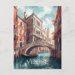 Venedig Canals Travel Postkarte
