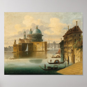 Venedig, Capriccio   Johann Wilhelm Jankowsky Poster