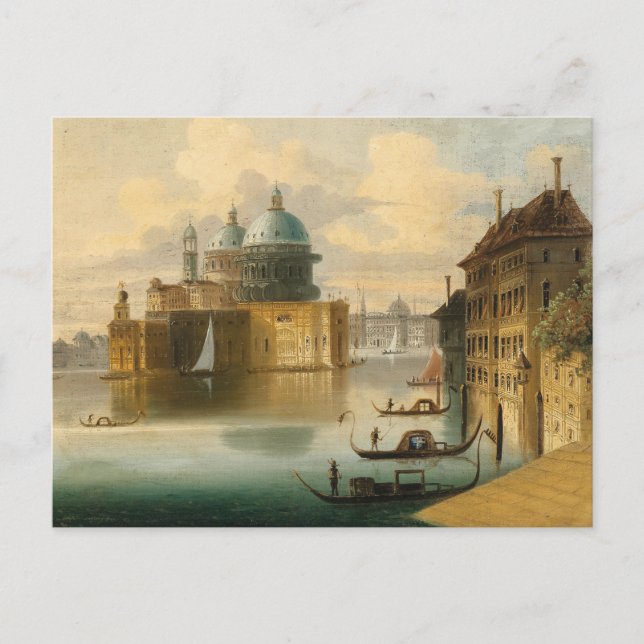Venedig, Capriccio | Johann Wilhelm Jankowsky Postkarte (Vorderseite)