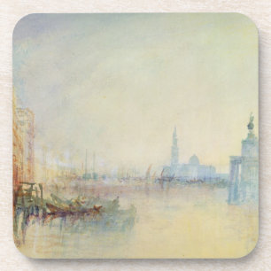 Venedig, der Mund des Canal Grande, c.1840 (w/c Untersetzer