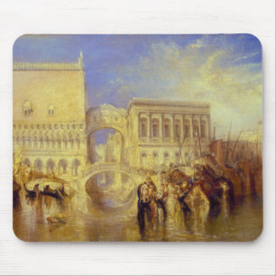 Venedig, die Brücke von Seufzern durch J.M.W. Mousepad
