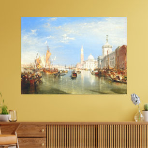 Venedig – Die Dogana und San Giorgio Maggiore Leinwanddruck