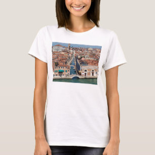Venedig druckte auf dem Shirt der Frauen,