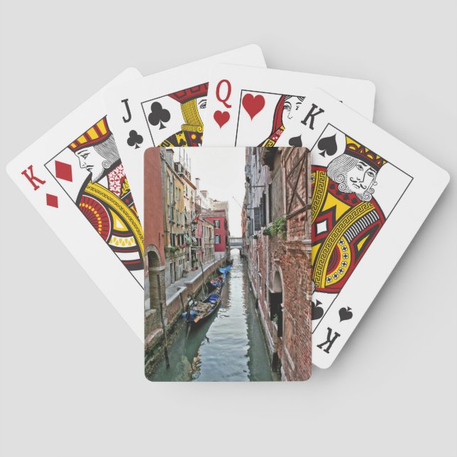 Venedig-Durchgang Spielkarten (Rückseite)