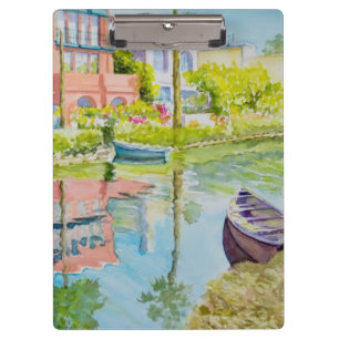 Venedig-Farben Klemmbrett