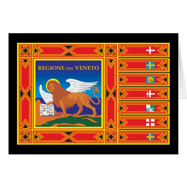 Venedig-Flagge (Vorderseite (Horizontal))