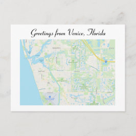 Venedig, Florida Postkarte