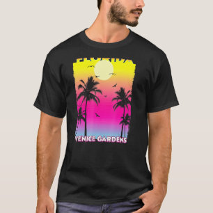 Venedig Gärten Florida Fl Sommer Vintager Sonnenun T-Shirt