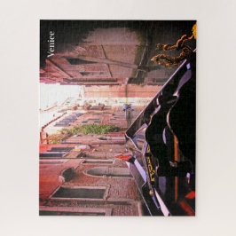 Venedig Gondola Ride auf dem Kanal Italien Puzzle