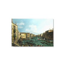 Venedig Grand Canal Canaletto Ölgemälde 16K hoch