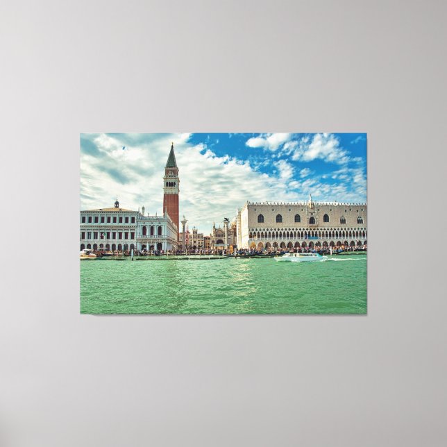 Venedig Grand Canal Doge Palast Piazza San Marco Leinwanddruck (Vorderseite)