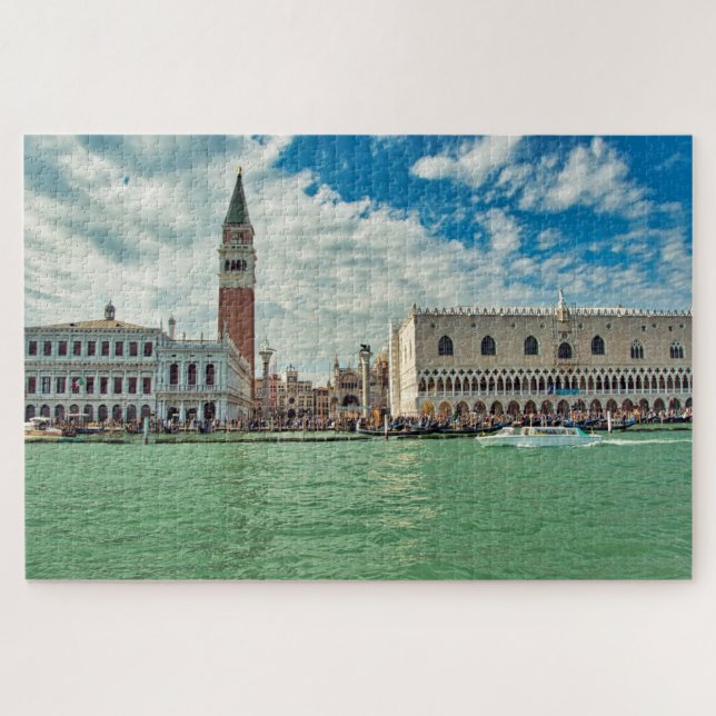 Venedig Grand Canal Doge Palast Piazza San Marco Puzzle (Horizontal)