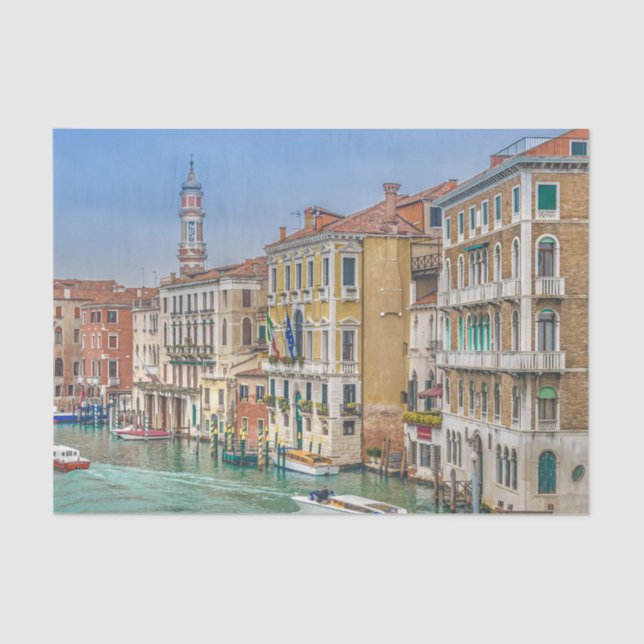 Venedig Grand Canal, Italien Seidenpapier (Vorderseite)