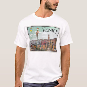 Venedig - Großer Kanal und Rialtobrücke T-Shirt