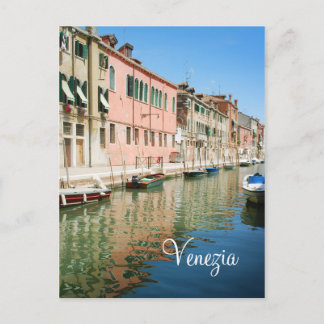 Venedig Häuser Postkarte